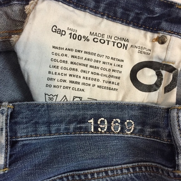 GAP 1969 Jeans Loose Fit Mens 36 x 36 - Picture 7 of 13